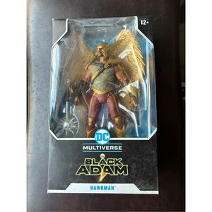 DC Multiverse Black Adam Hawkman 7" Action Figure McFarlane Toys NEW SEALED